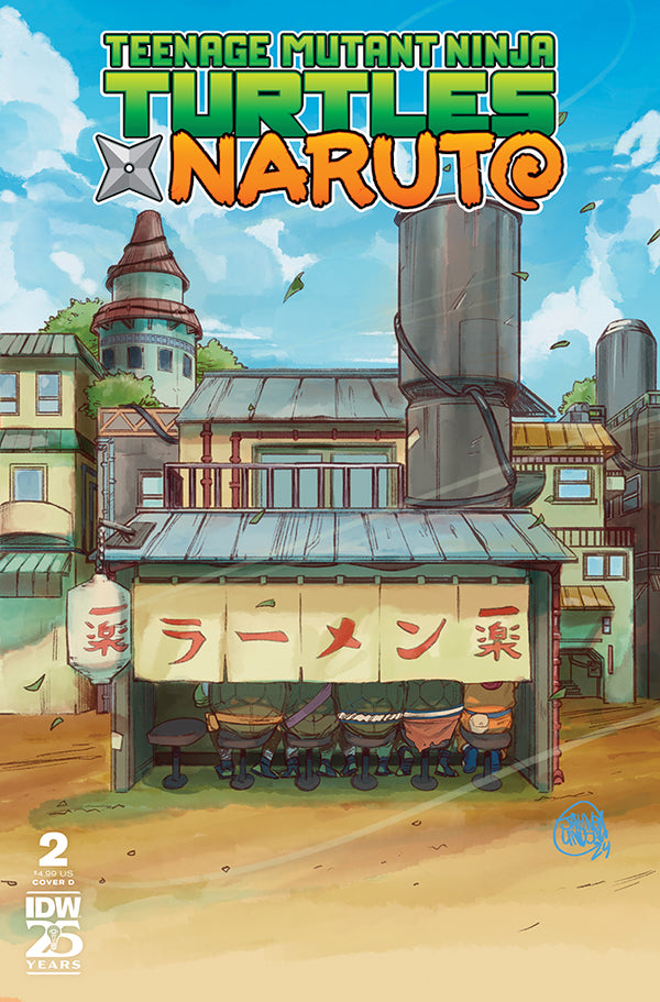 Teenage Mutant Ninja Turtles x Naruto #2 | Variant D (Lindsay) | PREORDER