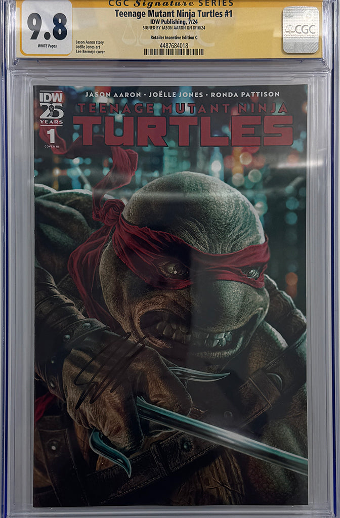 Teenage Mutant Ninja Turtles (2024) #1 | 1:75 RATIO VARIANT (Bermejo) | CGC SS 9.8