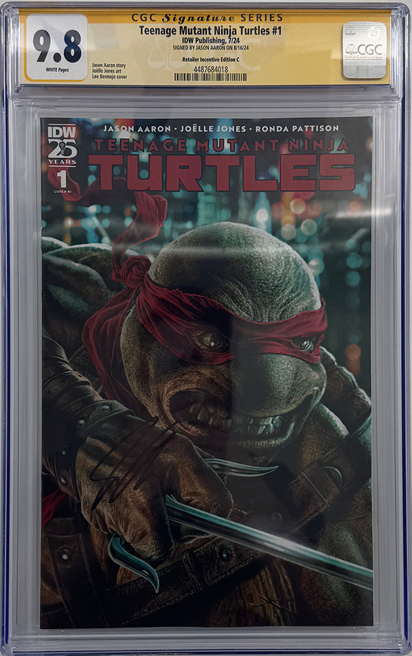 Teenage Mutant Ninja Turtles (2024) #1 | 1:75 RATIO VARIANT (Bermejo) | CGC SS 9.8