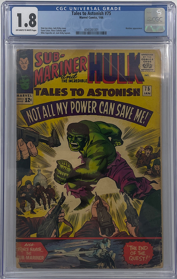 Tales to Astonish #75 (1966) | CGC 1.8