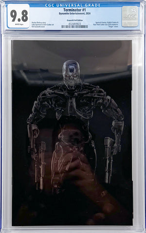 Terminator #1 | Raf Grassetti NYCC Foil Variant | Rabbit Exclusive | CGC 9.8
