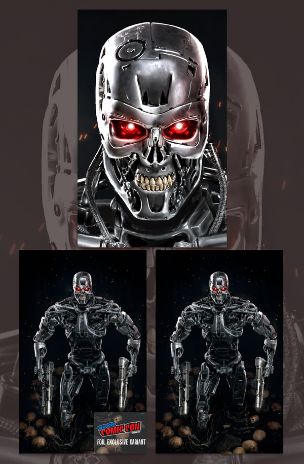 Terminator #1 | Raf Grassetti Metal + Foil + Virgin Bundle