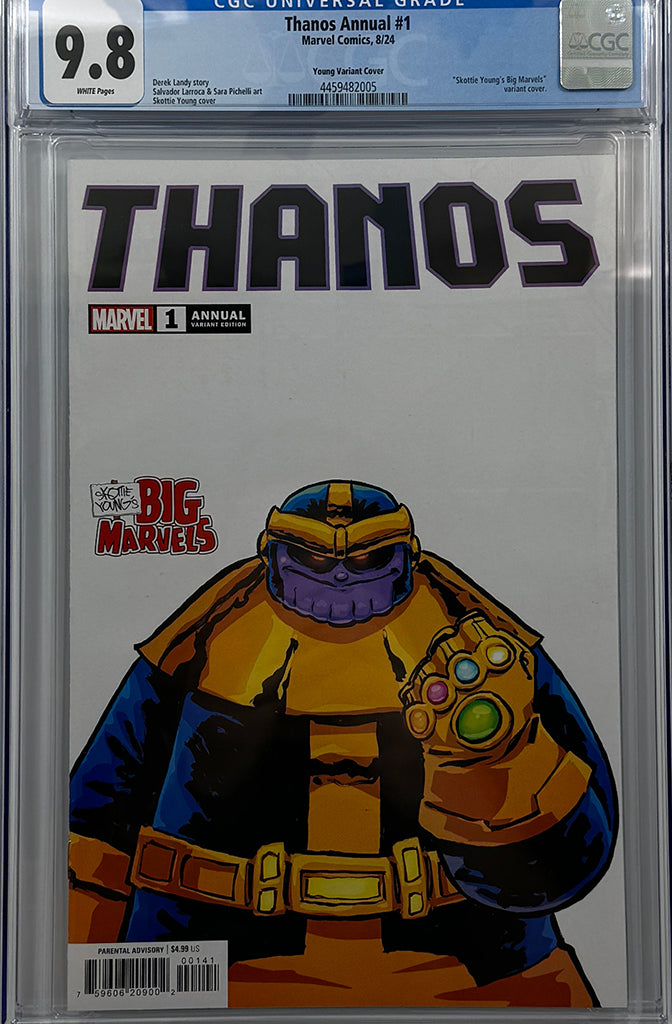 THANOS ANNUAL #1 | SKOTTIE YOUNG'S BIG MARVEL VARIANT | CGC 9.8
