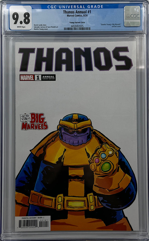 THANOS ANNUAL #1 | SKOTTIE YOUNG'S BIG MARVEL VARIANT | CGC 9.8