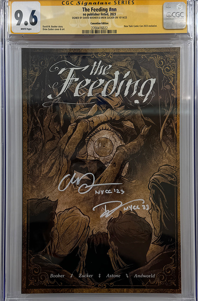 The Feeding | NYCC Limited to 100 Copies | Signed by Booher & Zucker | CGC SS 9.6