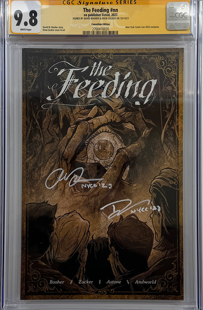 The Feeding | NYCC Limited to 100 Copies | Signed by Booher & Zucker | CGC SS 9.8
