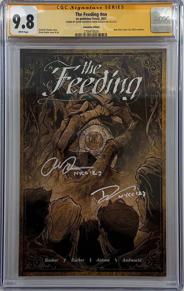 The Feeding | NYCC Limited to 100 Copies | Signed by Booher & Zucker | CGC SS 9.8