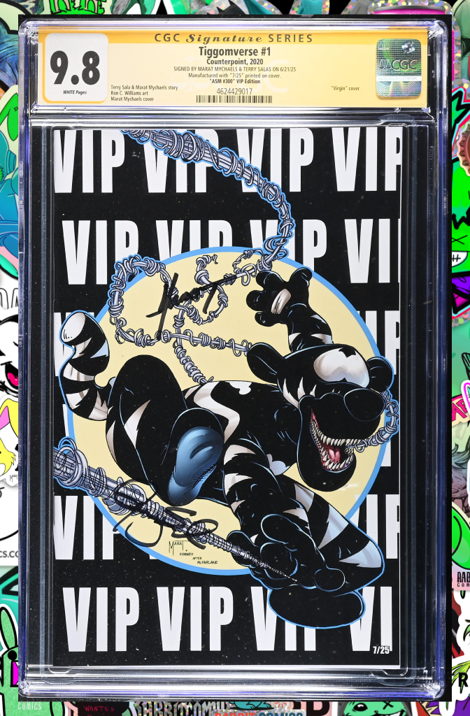 Tiggomverse #1 | ASM 300 VIP Variant 7/25 | 2x Signed | CGC SS 9.8