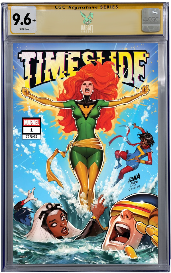 TIMESLIDE #1 | DAVID NAKAYAMA SPOILER VARIANT | CGC 9.6+ | PREORDER