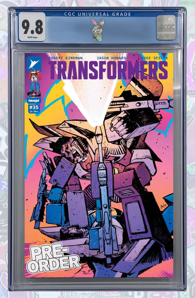 Transformers #35 Cover B DWJ  Variant | CGC 9.8 | PREORDER