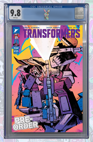 Transformers #35 Cover B DWJ  Variant | CGC 9.8 | PREORDER