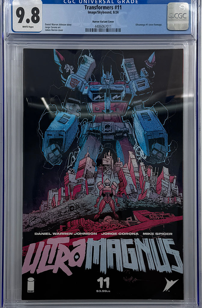 TRANSFORMERS #11 | Ultra Magnus Secret Variant | CGC 9.8