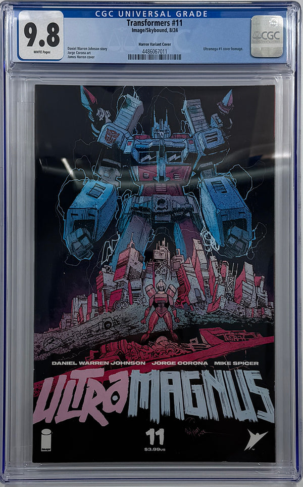 TRANSFORMERS #11 | Ultra Magnus Secret Variant | CGC 9.8