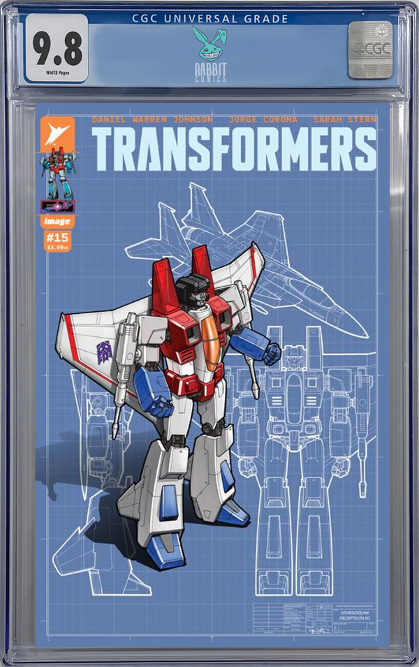 TRANSFORMERS #15 | CVR D INC 1:25 EJ SU VAR | CGC 9.8 | PREORDER