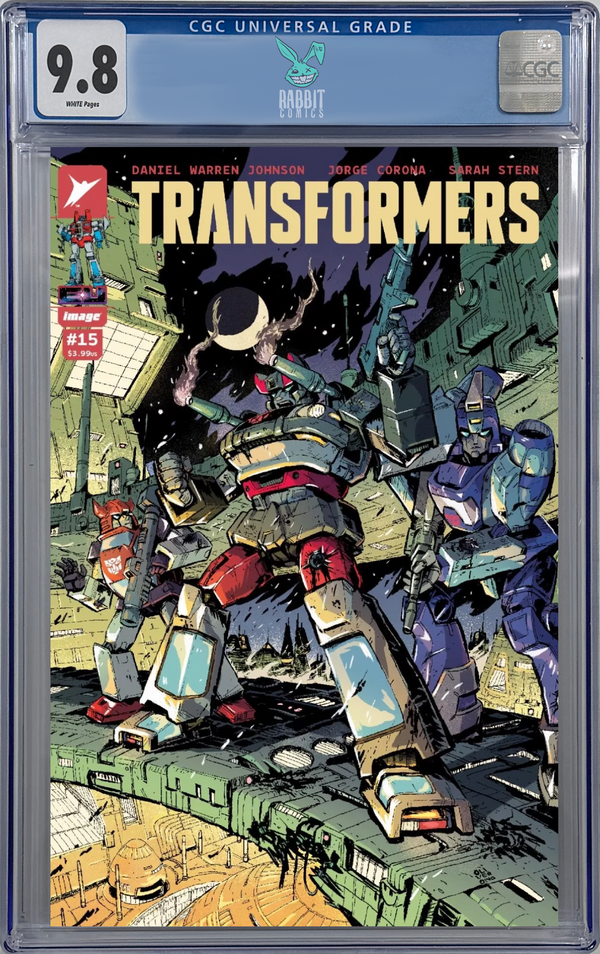 TRANSFORMERS #15 | CVR E INC 1:50 OLIVER ONO VAR | CGC 9.8 | PREORDER