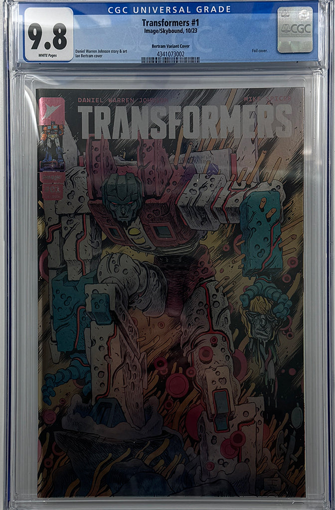 TRANSFORMERS #1 | CVR H INC 1:100 IAN BERTRAM VARIANT | CGC 9.8
