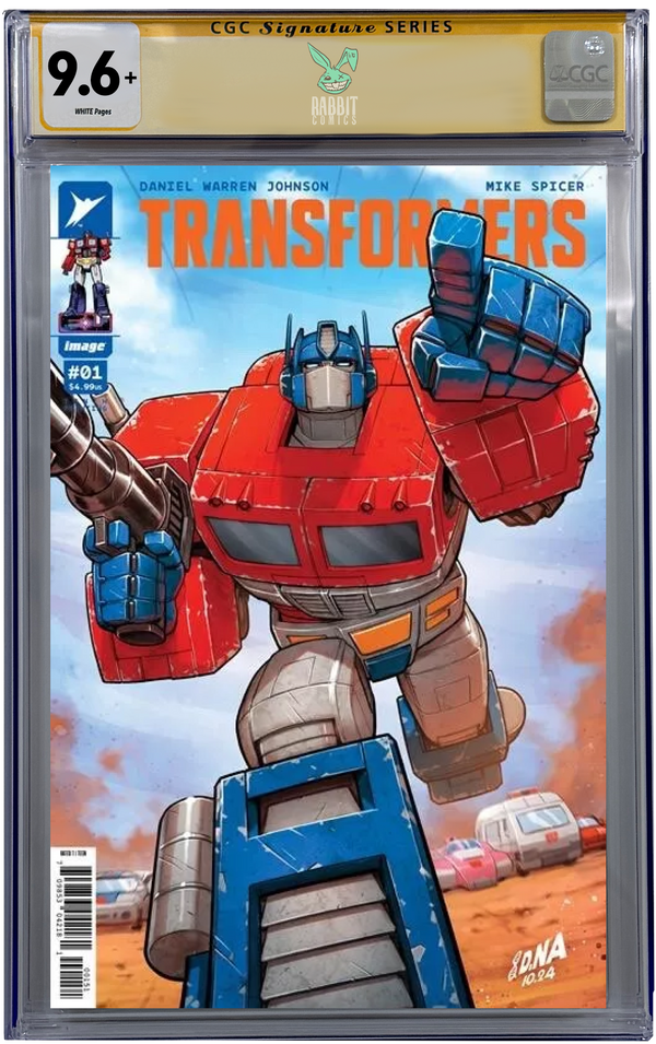 TRANSFORMERS #1 | Tenth Printing Cvr E David Nakayama Var | CGC SS 9.6+ | PREORDER