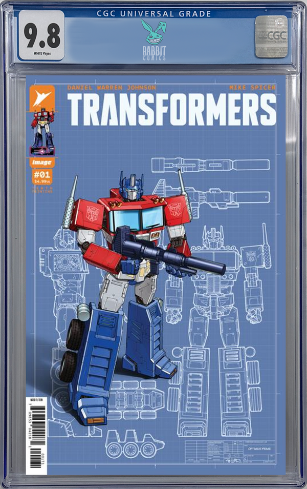 TRANSFORMERS #1 | Tenth Printing Cvr G EJ Su Var | CGC 9.8 | PREORDER