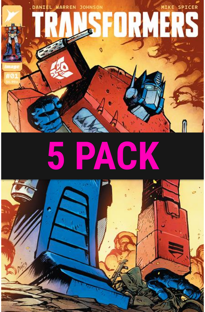 TRANSFORMERS #1 | CVR A DANIEL WARREN JOHNSON | 5-PACK | PRE-ORDER