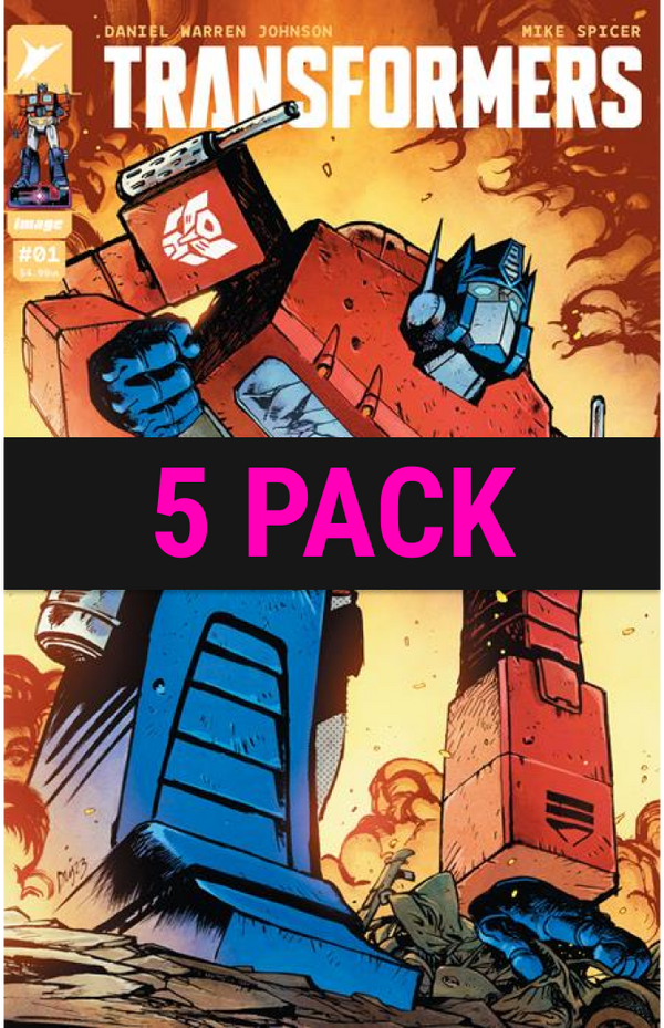 TRANSFORMERS #1 | CVR A DANIEL WARREN JOHNSON | 5-PACK | PRE-ORDER