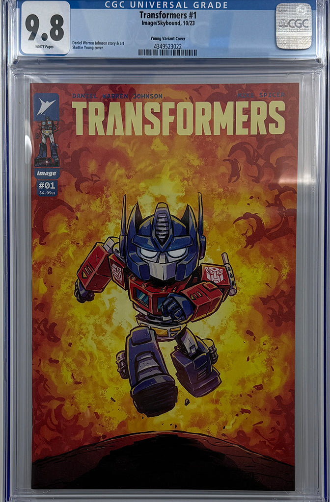 Transformers #1 | Skottie Young Variant | CGC 9.8
