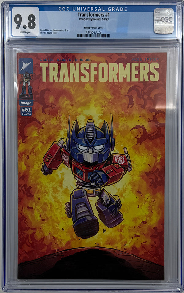 Transformers #1 | Skottie Young Variant | CGC 9.8