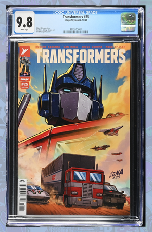 Transformers #25 Cover A David Nakayama | CGC 9.8