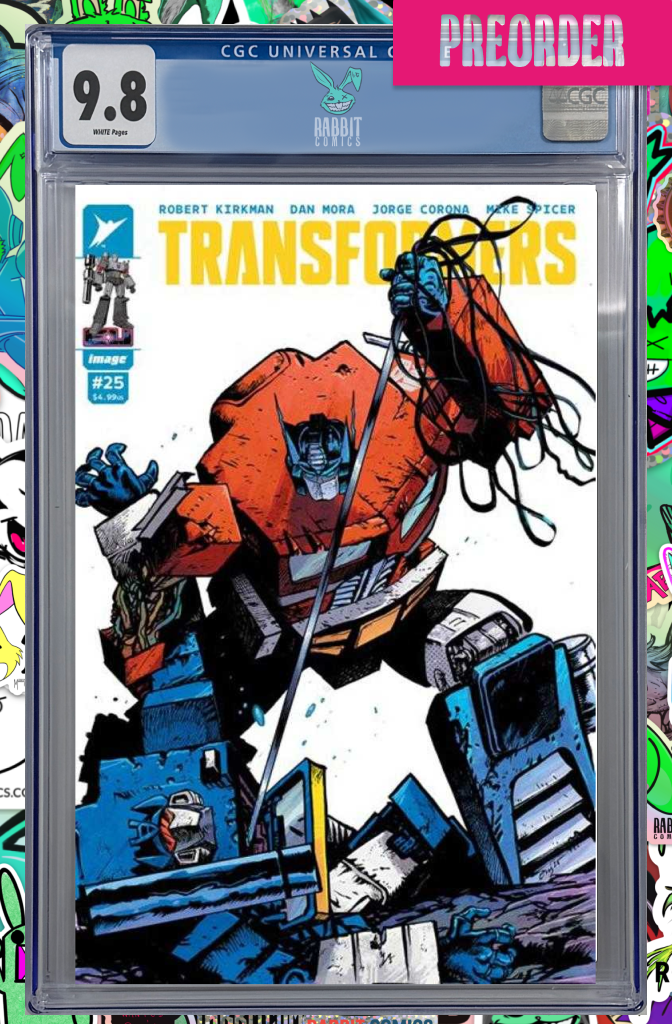 Transformers #25 Cover B  Daniel Warren Johnson & Mike Spicer Variant | CGC 9.8 | PREORDER