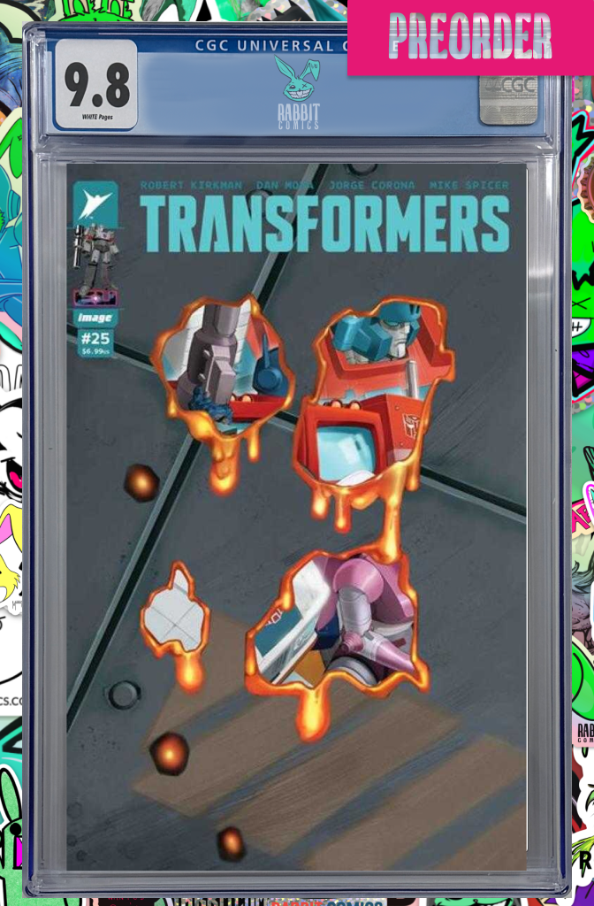 Transformers #25 Cover K Eric Canete Foil Die Cut Variant | CGC 9.8 | PREORDER