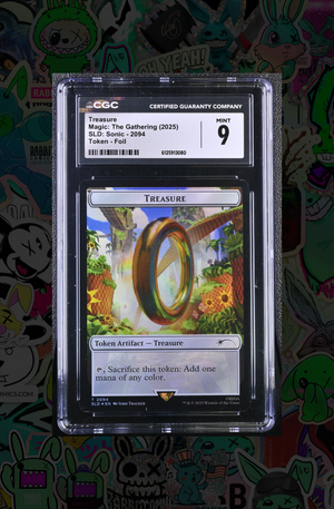 Treasure | Sonic Secret Lair MTG 2094 | Token Foil | CGC 9