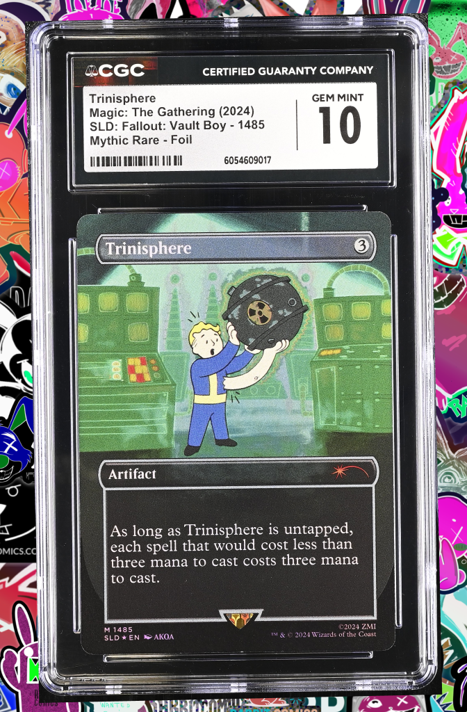 MTG - Secret Lair - Fallout | Trinisphere | Foil 1485 | CGC 10