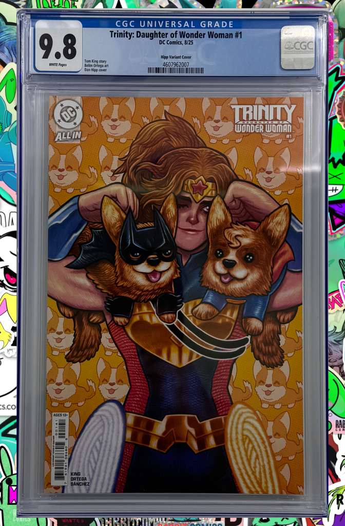 Trinity Daughter Of Wonder Woman #1 (Of 6) | Cover G 1:25 Ratio Dan Hipp Var | CGC 9.8