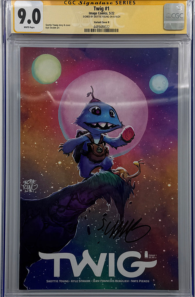 Twig #1 | Young Variant | Signed by Skottie Young | CGC SS 9.0