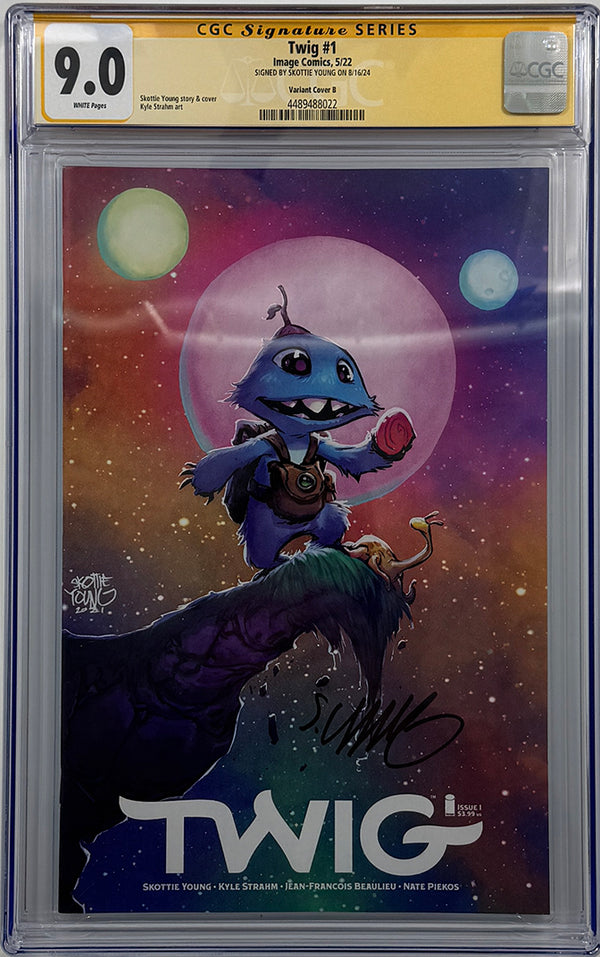 Twig #1 | Young Variant | Signed by Skottie Young | CGC SS 9.0