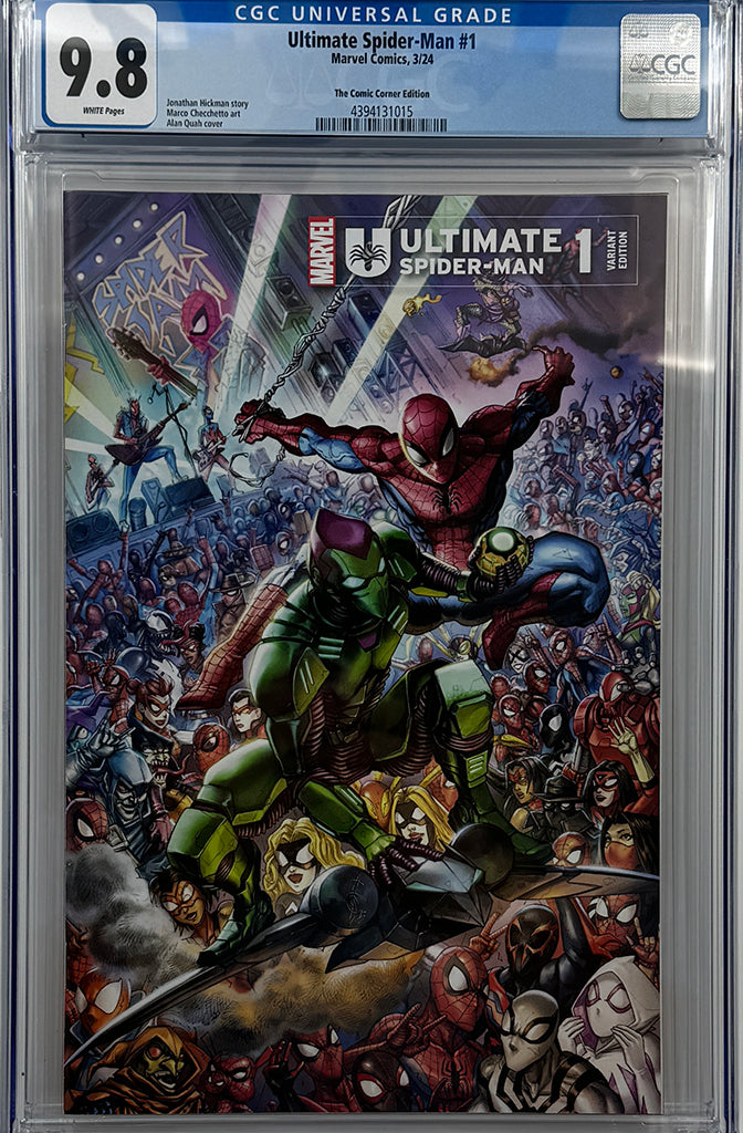 ULTIMATE SPIDER-MAN #1 | ALAN QUAH TRADE VARIANT | CGC 9.8