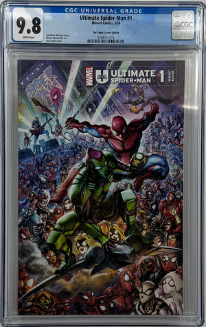 ULTIMATE SPIDER-MAN #1 | ALAN QUAH TRADE VARIANT | CGC 9.8