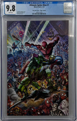 ULTIMATE SPIDER-MAN #1 | ALAN QUAH VIRGIN VARIANT | CGC 9.8