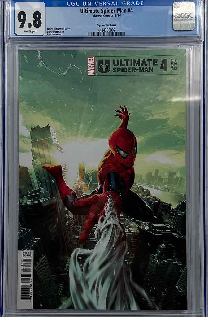 ULTIMATE SPIDER-MAN #4 | KAEL NGU  1:25 RATIO VARIANT | CGC 9.8