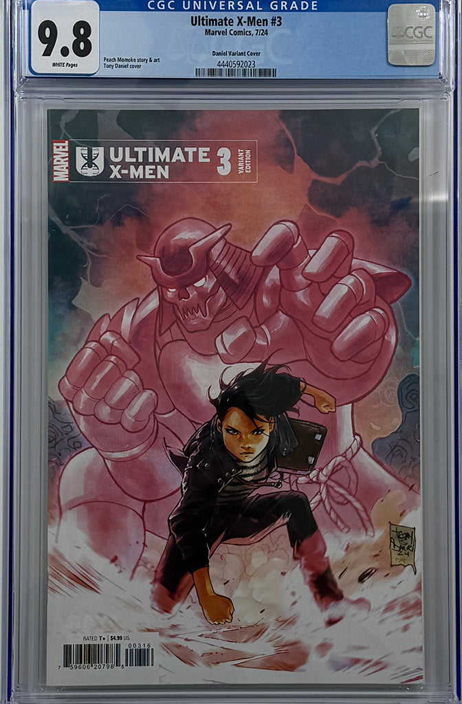 ULTIMATE X-MEN #3 | TONY DANIEL 1:25 RATIO VARIANT | CGC 9.8