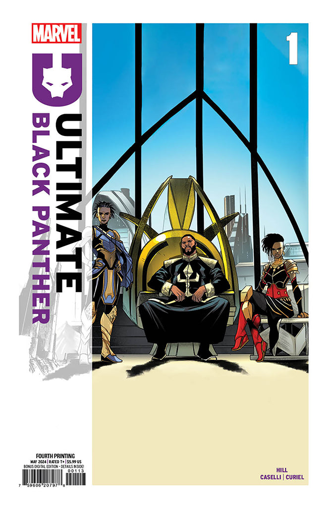 ULTIMATE BLACK PANTHER #1 | 4th Printing