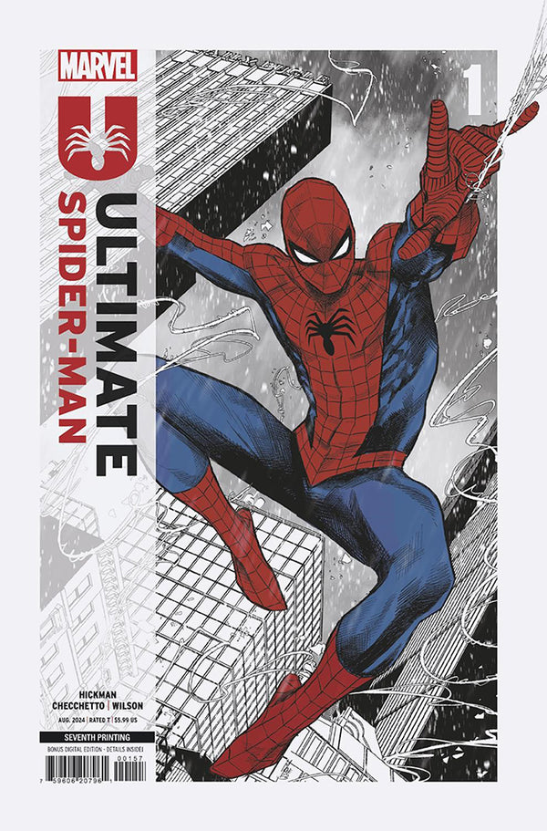 ULTIMATE SPIDER-MAN #1 | MARCO CHECCHETTO 7TH PRINTING VARIANT