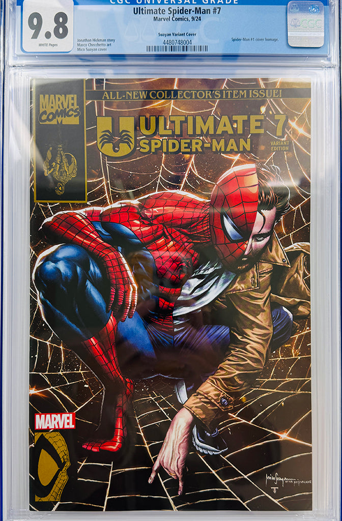 Ultimate Spider-Man #7 | Mico Suyuan Trade Variant | CGC 9.8