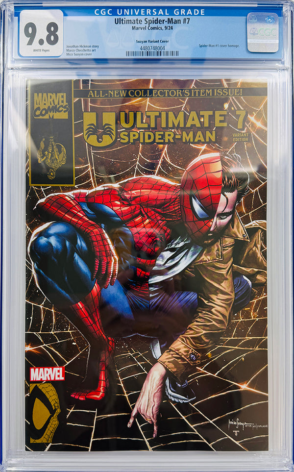 Ultimate Spider-Man #7 | Mico Suyuan Trade Variant | CGC 9.8