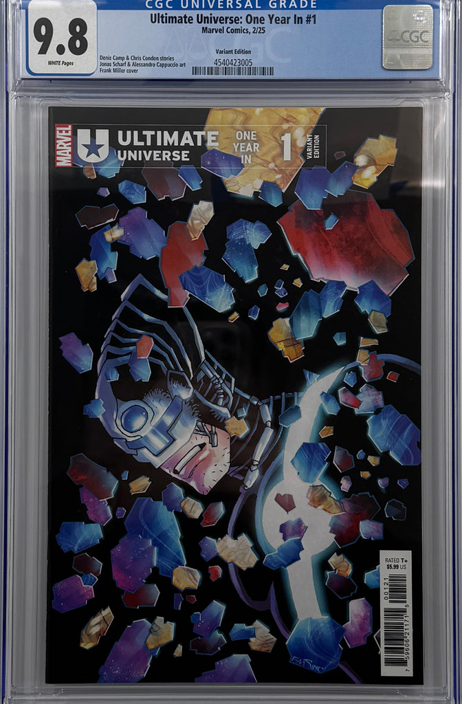 ULTIMATE UNIVERSE: ONE YEAR IN #1 | FRANK MILLER VARIANT | CGC 9.8