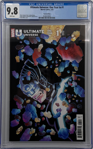 ULTIMATE UNIVERSE: ONE YEAR IN #1 | FRANK MILLER VARIANT | CGC 9.8
