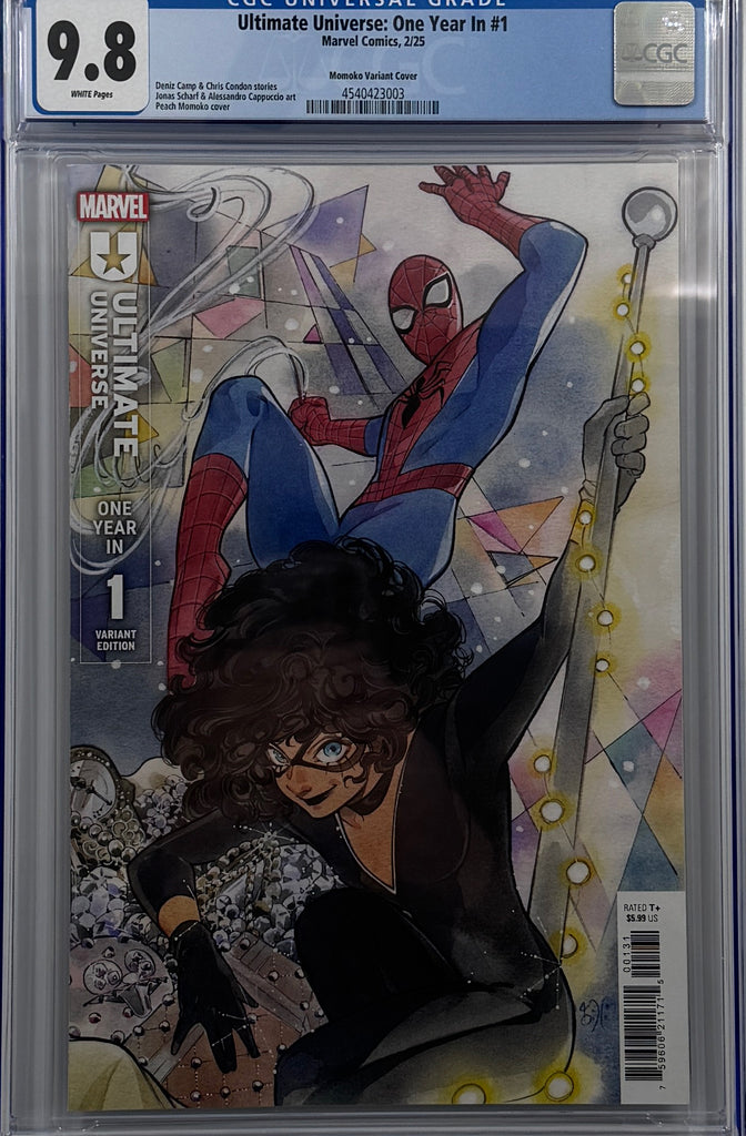 ULTIMATE UNIVERSE: ONE YEAR IN #1 | PEACH MOMOKO VARIANT | CGC 9.8