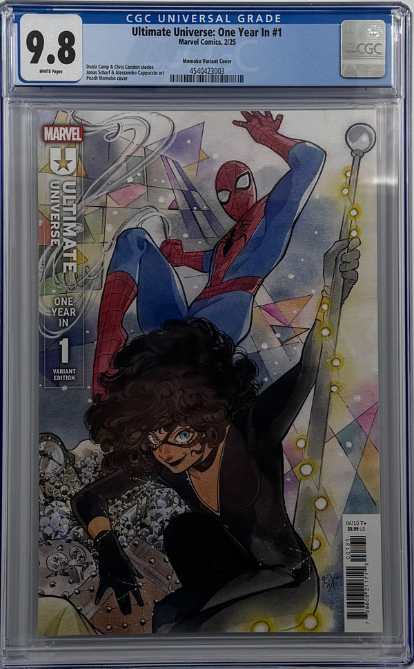 ULTIMATE UNIVERSE: ONE YEAR IN #1 | PEACH MOMOKO VARIANT | CGC 9.8