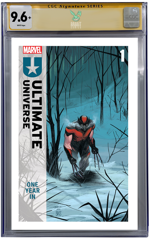 ULTIMATE UNIVERSE: ONE YEAR IN #1 | ALESSANDRO CAPPUCCIO SPOILER VARIANT | CGC SS 9.6+ | PREORDER