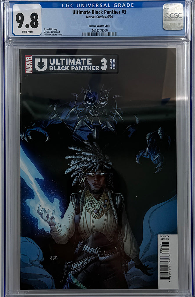 ULTIMATE BLACK PANTHER #3 | JOSHUA CASSARA VARIANT | CGC 9.8