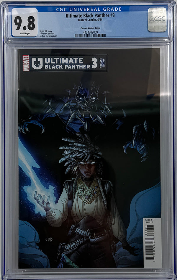 ULTIMATE BLACK PANTHER #3 | JOSHUA CASSARA VARIANT | CGC 9.8